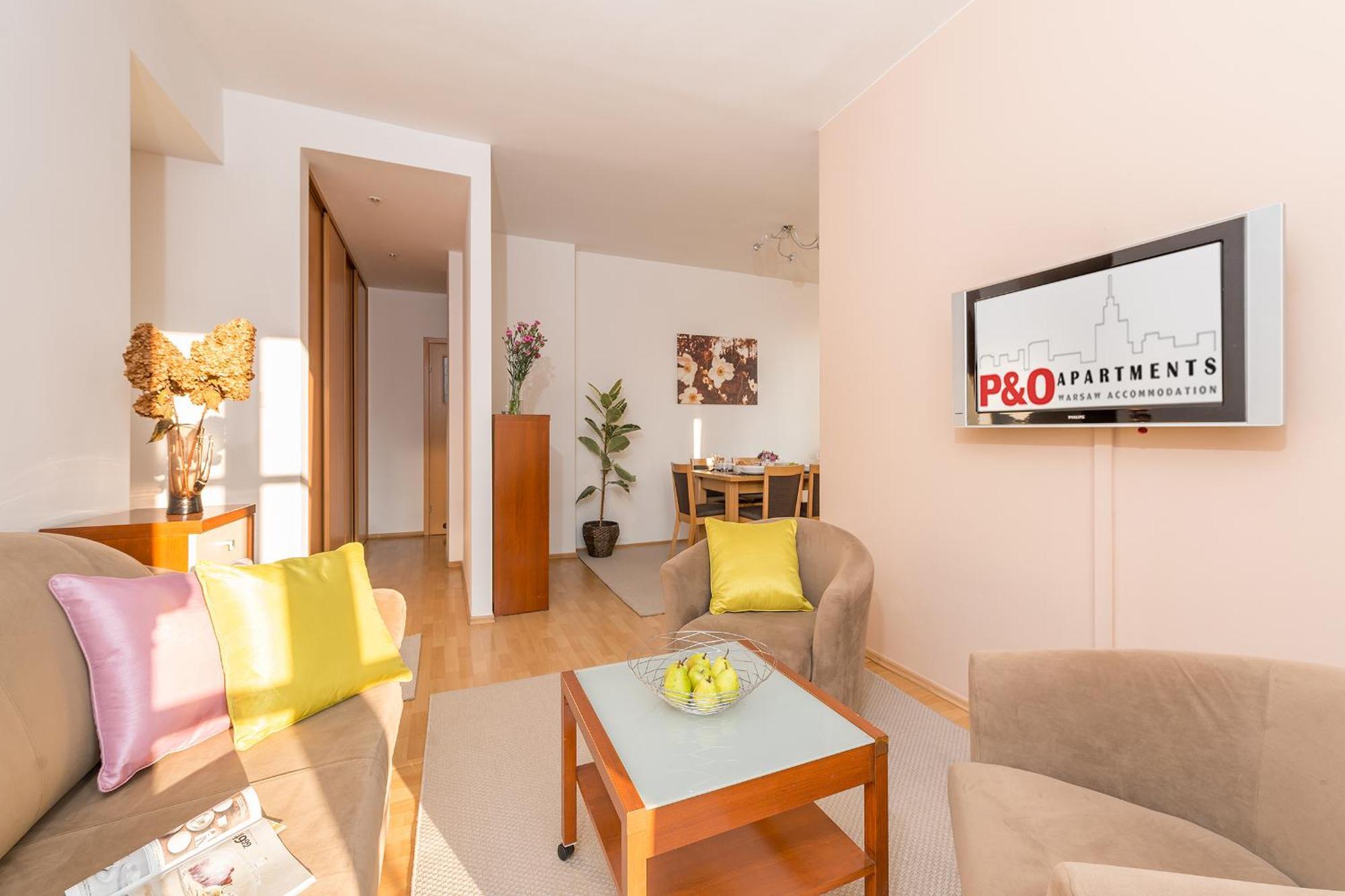 P&O City Center Apartments Varsó Szoba fotó